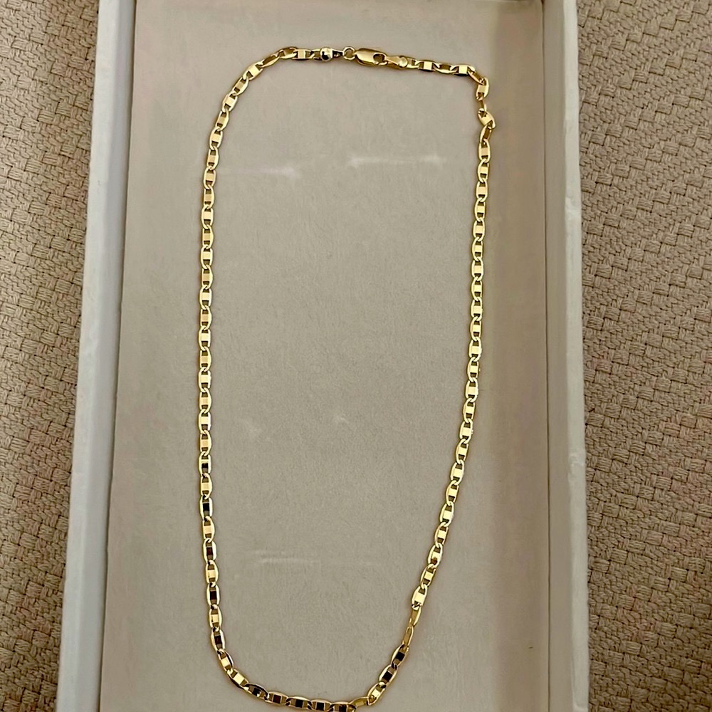 Cuban chain link 18k gf